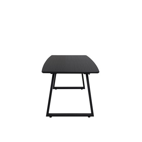 Inca Extentiontable - Black top / black Legs