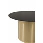 Ystad - Sofa Table - Smoked Glass / Brushed Brass