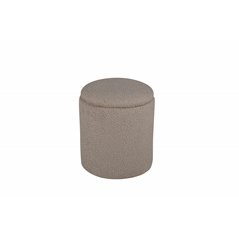 Limpen Pouf - / Beige Teddy