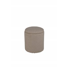 Limpen Pouf - / Beige Teddy