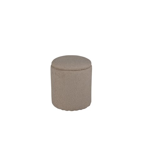 Limpen Pouf - / Beige Teddy