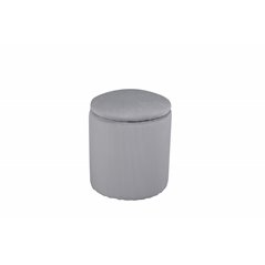 Limpen Pouf - / Grey Corduroy