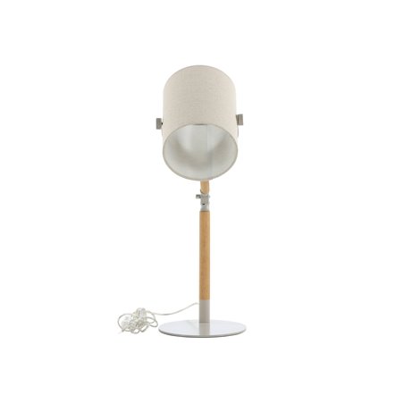 Dennis -Bordlampe - Beige / Træ / Beige Linned