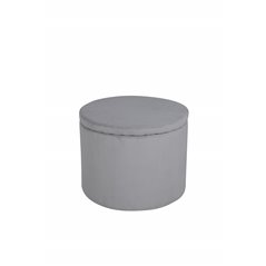 Dunken Pouf - / Grey Corduroy