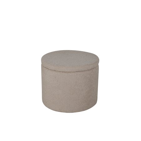 Dunken Pouf - / Beige Teddy