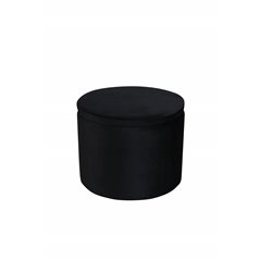 Dunken Pouf - / Black Velvet