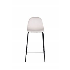 Polar Bar Chair - Black / Beige Velvet