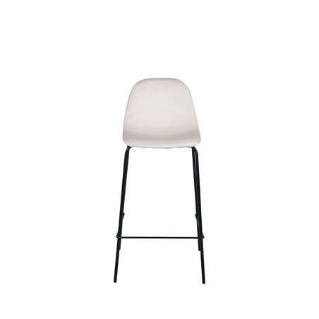 Polar Bar Chair - Black / Beige Velvet