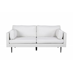 Boom Sofa - Black / Light Beige Fabric