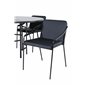 Tvist Chair - Black / Black PU