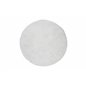 Grace Round Polyester Carpet - 200*200- White