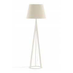 Kona -Floor Lamp - White/Linen