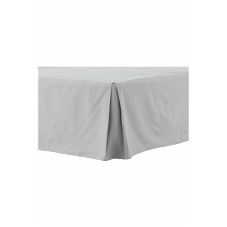 Ziggy Bedskirt Cotton streight - Light Grey /  - 120*200