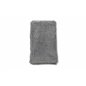 Ally Throw Polyester/shiny chenille - Dark grey / - 130*170