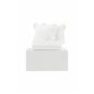 Levi Bed Set Cotton w ruffle - White / - 240*220