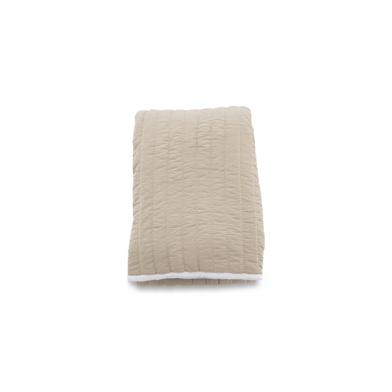 Juni Bedspread Microfiber - Beige - 180*260