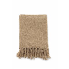 Stanly Throw Polyester - Beige / - 130 * 170