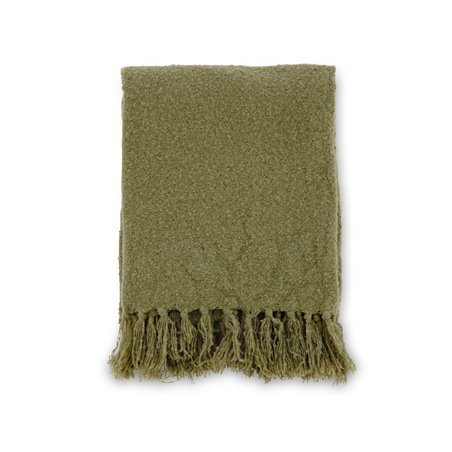 Stanly Throw Polyester - Green / - 130*170