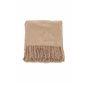 Tilly Throw Polyster / puuvilla - beige / - 130 * 170