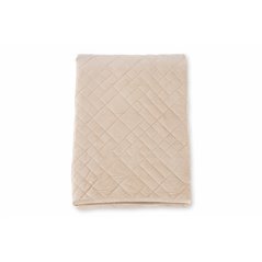 Jilly Bedspread Polyester/velvet/microfiber - Beige / - 260*80