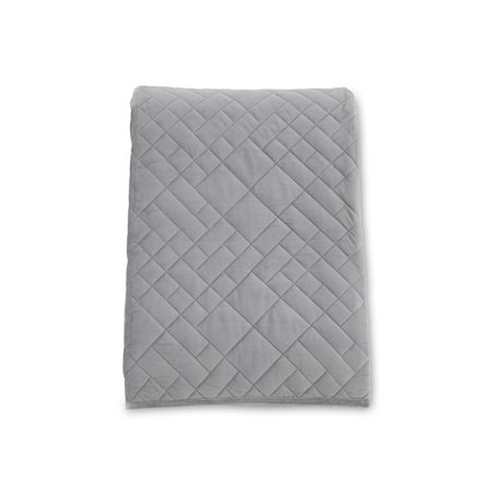 Jilly Bedspread Polyester/velvet/microfiber - Light grey / - 260*260