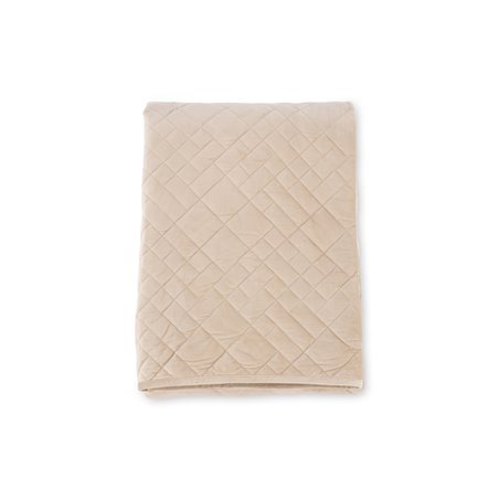 Jilly Sengetæppe Polyester / fløjl / mikrofiber - Beige / - 150 * 80