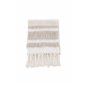 San dy Throw Slub / polyester - Offwhite / beige / brun / - 130 * 170