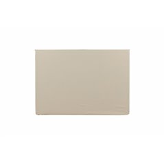 Saga Headboard cover Cotton/overlock - Beige - 180*