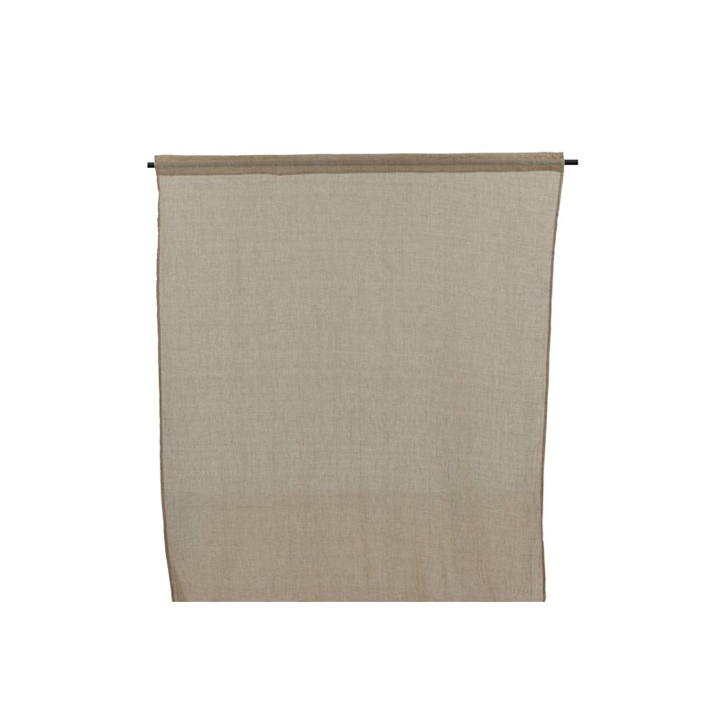 Elena Curtain Polyster/cotton - Brown /  - 135*290