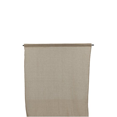 Elena Curtain Polyster/cotton - Brown /  - 135*290