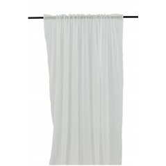 Elena Curtain Polyster/cotton - White /  - 135*240