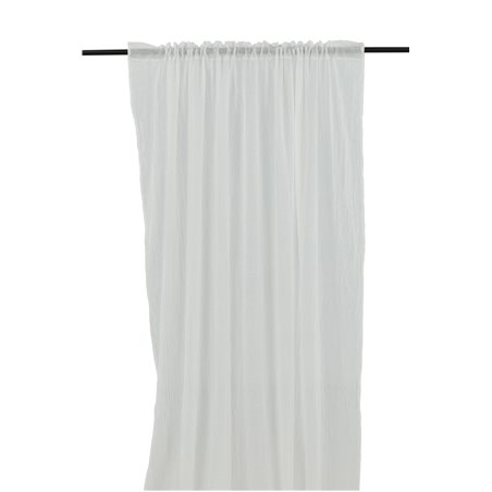 Elena Curtain Polyster/cotton - White /  - 135*240