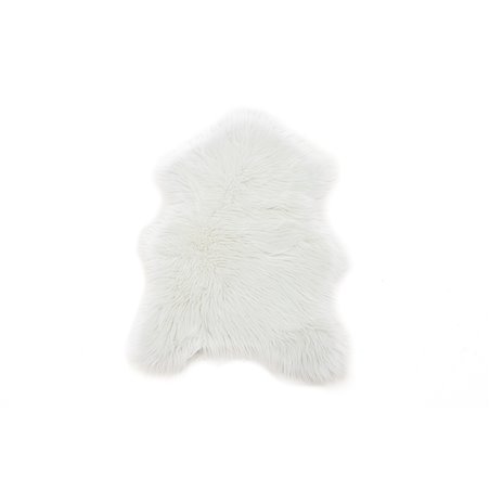 Katy Sheepskin Polyester/fake suede/Acrylic - White - 60*90