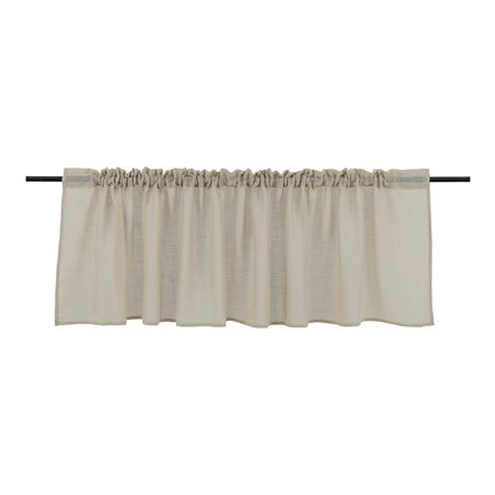 Kaya Curtain Polyester/fake linen - Beige /  - 55*250