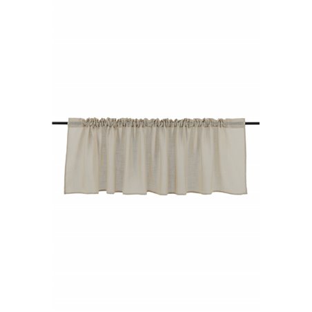 Kaya Curtain Polyester/fake linen - Beige /  - 55*250