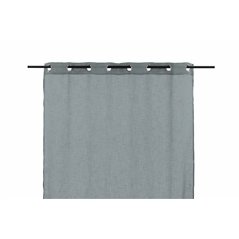 Kaya Curtain Polyester/fake linen - Grey /  - 140*290