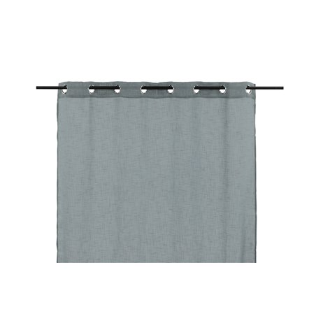 Kaya Curtain Polyester/fake linen - Grey /  - 140*290