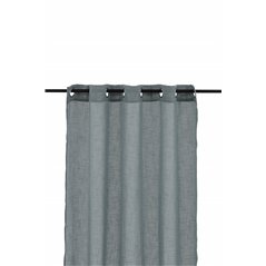 Kaya Gardin Polyester / falsk hør - Grå / - 140 * 290