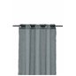 Kaya Curtain Polyester/fake linen - Grey /  - 140*290