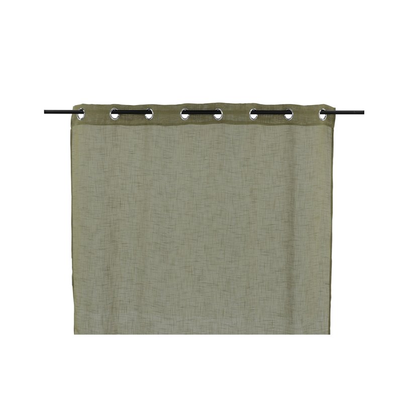 Kaya Curtain Polyester/fake linen - Green /  - 140*240