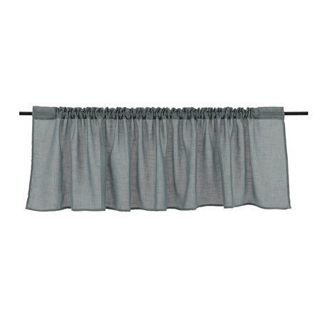 Kaya Gardin Polyester / falsk hør - Grå / - 55 * 250