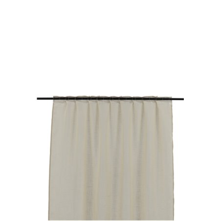 Kaya Curtain Polyester/fake linen - Beige - 140*290