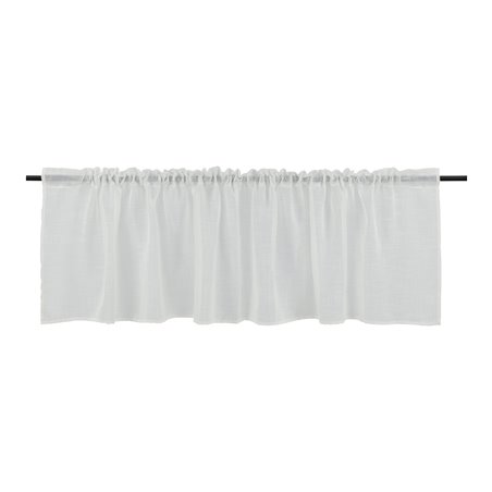 Kaya Curtain Polyester/fake linen - White /  - 55*250