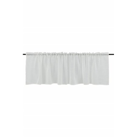 Kaya Curtain Polyester/fake linen - White /  - 55*250