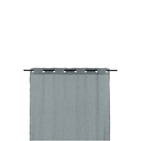 Kaya Curtain Polyester/fake linen - Grey /  - 140*240