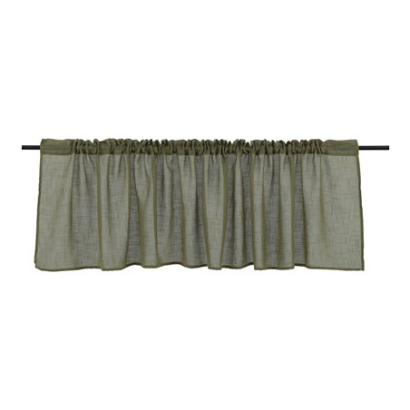 Kaya Curtain Polyester/fake linen - Green /  - 55*250