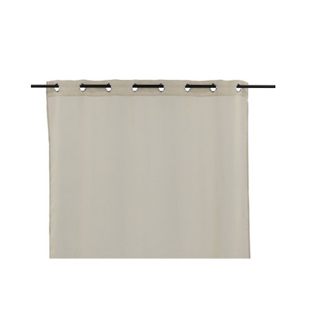 Kaya Gardin Polyester / falsk hør - Beige - 140 * 290