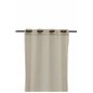 Kaya Curtain Polyester/fake linen - Beige - 140*290