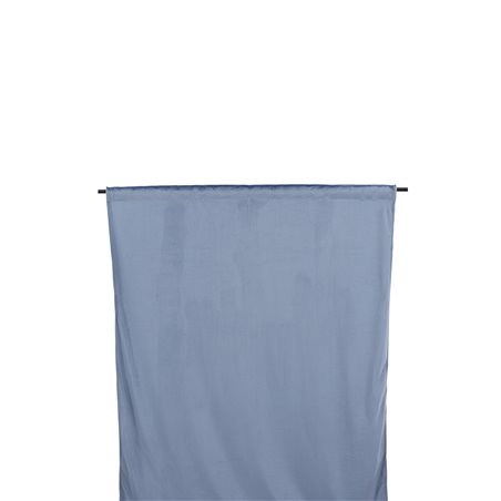 Mary Curtain Polyester/velvet - Blue /  - 135*250