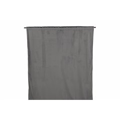 Mary Curtain Polyester/velvet - Grey /  - 135*250